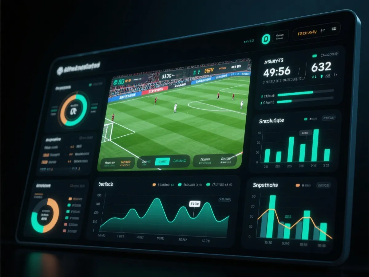 实时赔率与赛况分析界面示意图